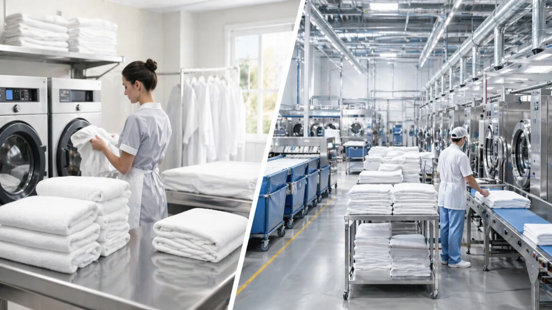 Endüstriyel Laundry Hizmeti mi, Kurum İçi Çamaşırhane mi?