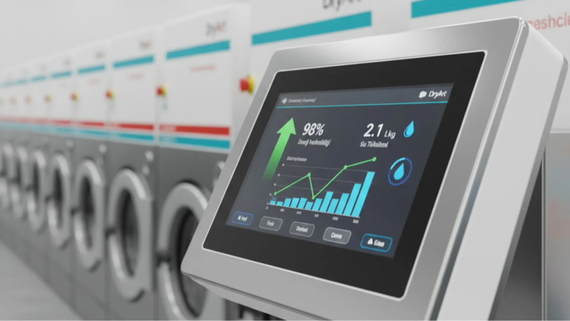 Endüstriyel Yıkamada Otomasyon ve Verimlilik